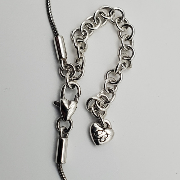 Brighton Flower Collar Statement Crystal Retired Pendant Necklace - Picture 7 of 9